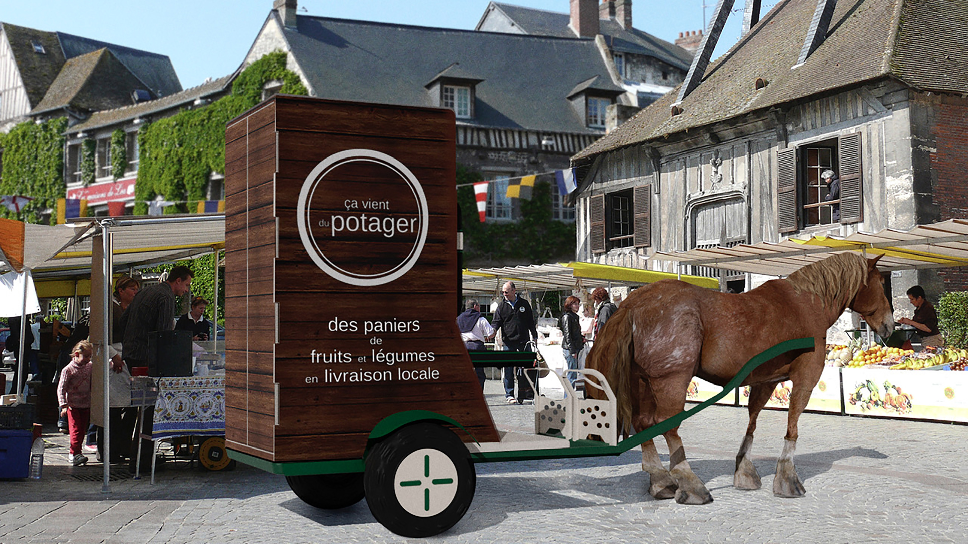 Sauvegarde du cheval de trait pour l’ association Equiterra, Hauts de France